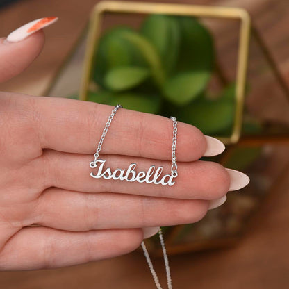 A personalized necklace for your loved one!!