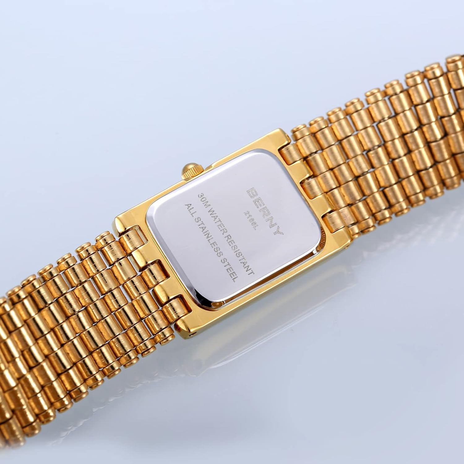 Gold Watches for Women Updated Ladies Quartz Wrist Watches Stainless Steel Band Womens Small Gold Watch Luxury Casual Fashion Bracelet Tools Included