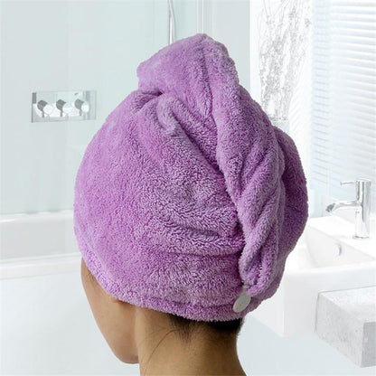 HairZorb - Super Absorbent & Quick Dry Microfiber Hair Towel Wrap