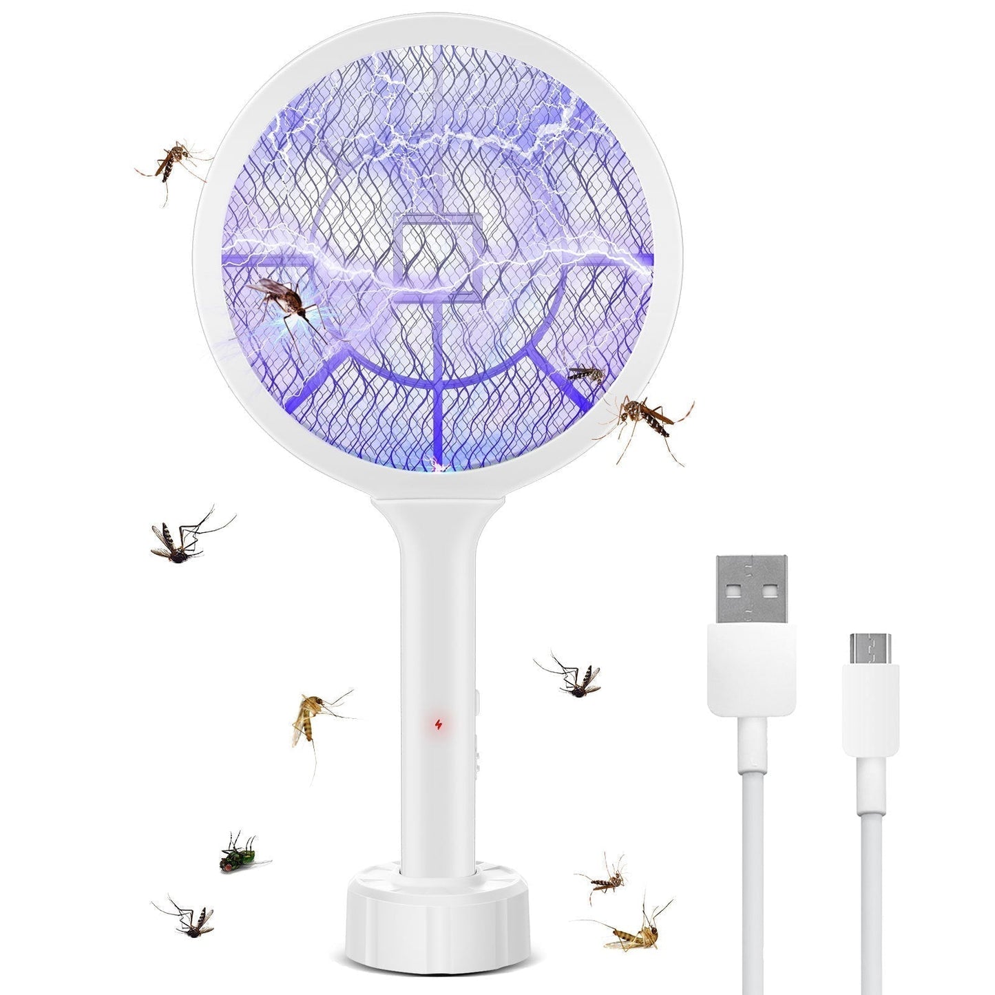 ZapDisc - 6 In 1 LED Display Smart Electric Mosquito Swatter