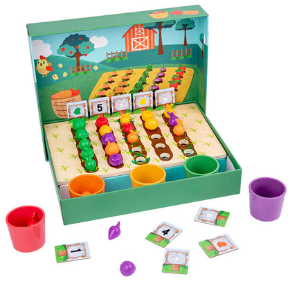 Wooden Simulation Farm Puzzle