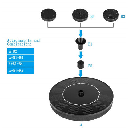 Solar Powered Fountain Pump