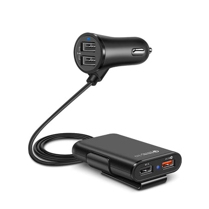 AutoBolt - 4 Ports Car Fast Charger