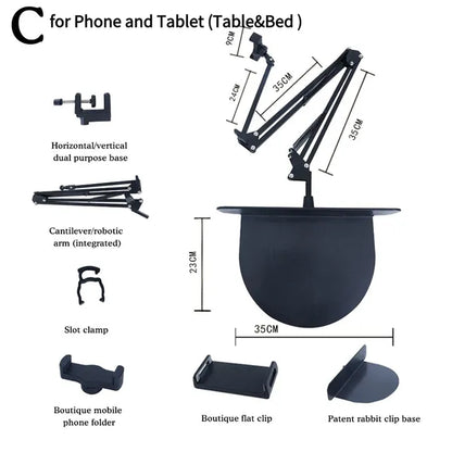 SlideFlex™️ - Your Ultimate Mobile Phone Tablet Stand