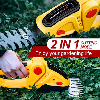 HedgeGenie™️- 2 In 1 Cordless Electric Hedge Garden Trimmer