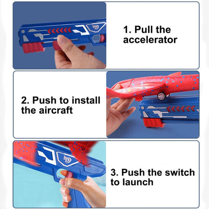 FoamCraft - Airplane Launcher Toy